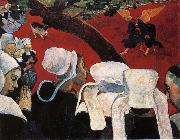 Paul Gauguin Jacob struggled with the Angels oil painting artist